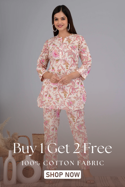 Highly Demanded Cotton Co Ord Set for Women