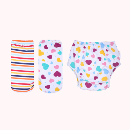 Strip Padded Underwear for Growing Babies/Toddlers