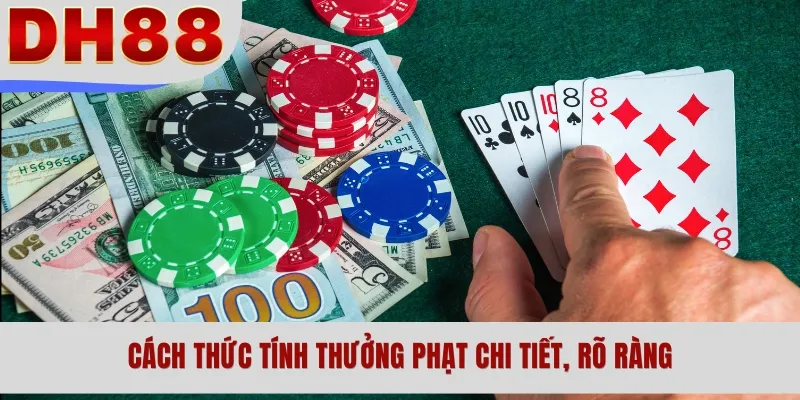 Cách thức tính thưởng phạt chi tiết, rõ ràng